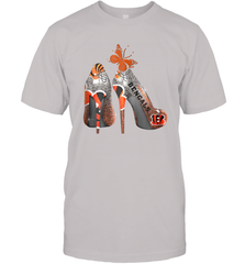 NFL Cincinnati Bengals Rhinestone High Heels Men's T-Shirt - NFLFanGift