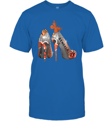 NFL Cincinnati Bengals Rhinestone High Heels Men's T-Shirt - NFLFanGift