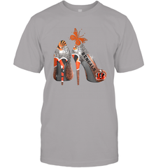 NFL Cincinnati Bengals Rhinestone High Heels Men's T-Shirt - NFLFanGift
