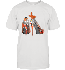 NFL Cincinnati Bengals Rhinestone High Heels Men's T-Shirt - NFLFanGift
