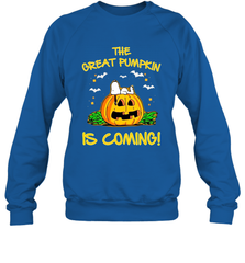The Great Pumpkin Is Coming Snoopy Halloween Crewneck Sweatshirt - NFLFanGift