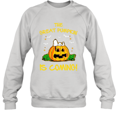 The Great Pumpkin Is Coming Snoopy Halloween Crewneck Sweatshirt - NFLFanGift