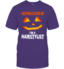 Nothing Scares Me Im A Hairstylist Funny Halloween Costume Men's T-Shirt - NFLFanGift