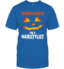 Nothing Scares Me Im A Hairstylist Funny Halloween Costume Men's T-Shirt - NFLFanGift