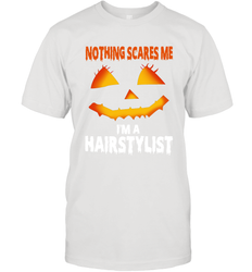 Nothing Scares Me Im A Hairstylist Funny Halloween Costume Men's T-Shirt - NFLFanGift