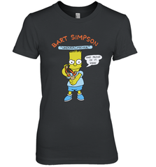 The Bart Simpson School Ban of 1990 Underarchiever Women's The Boyfriend Tee - NFLFanGift