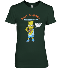 The Bart Simpson School Ban of 1990 Underarchiever Women's The Boyfriend Tee - NFLFanGift