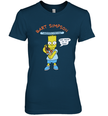 The Bart Simpson School Ban of 1990 Underarchiever Women's The Boyfriend Tee - NFLFanGift