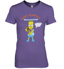 The Bart Simpson School Ban of 1990 Underarchiever Women's The Boyfriend Tee - NFLFanGift