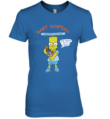 The Bart Simpson School Ban of 1990 Underarchiever Women's The Boyfriend Tee - NFLFanGift