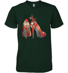 NFLTampa Bay Buccaneers High Heel Butterfly Rhinestone Tide Men's Premium T-Shirt - NFLFanGift