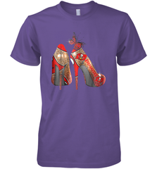 NFLTampa Bay Buccaneers High Heel Butterfly Rhinestone Tide Men's Premium T-Shirt - NFLFanGift