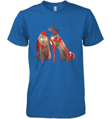 NFLTampa Bay Buccaneers High Heel Butterfly Rhinestone Tide Men's Premium T-Shirt - NFLFanGift