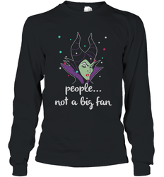 Disney Villains Cruella de Vil Maleficent People Not A Big Fan Long Sleeve T-Shirt - NFLFanGift