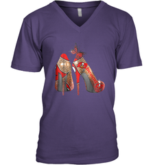 NFLTampa Bay Buccaneers High Heel Butterfly Rhinestone Tide Men's Vneck - NFLFanGift