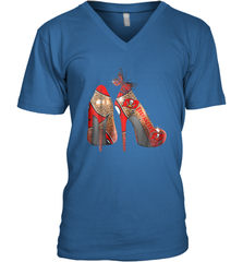 NFLTampa Bay Buccaneers High Heel Butterfly Rhinestone Tide Men's Vneck - NFLFanGift
